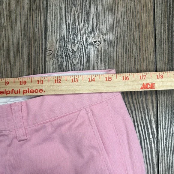Polo Ralph Lauren Mens Chino Pants Pink Cotton Straight Leg 31x30 - Picture 7 of 10